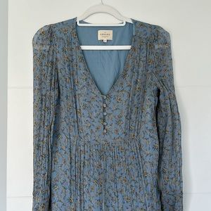 Sézane Babydoll Midi Dress